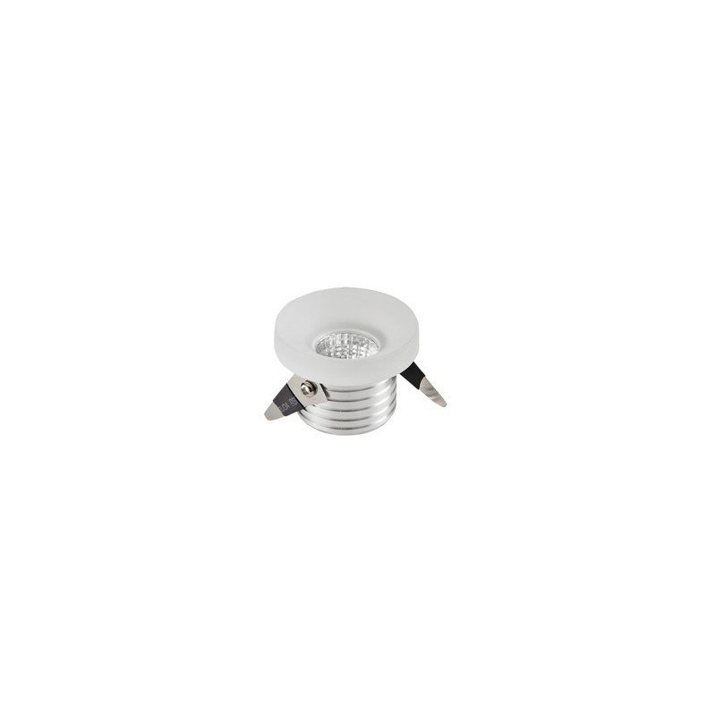 Petit spot Design Blanc avec LED intégré - 3 watt - Diamètre 47 mm